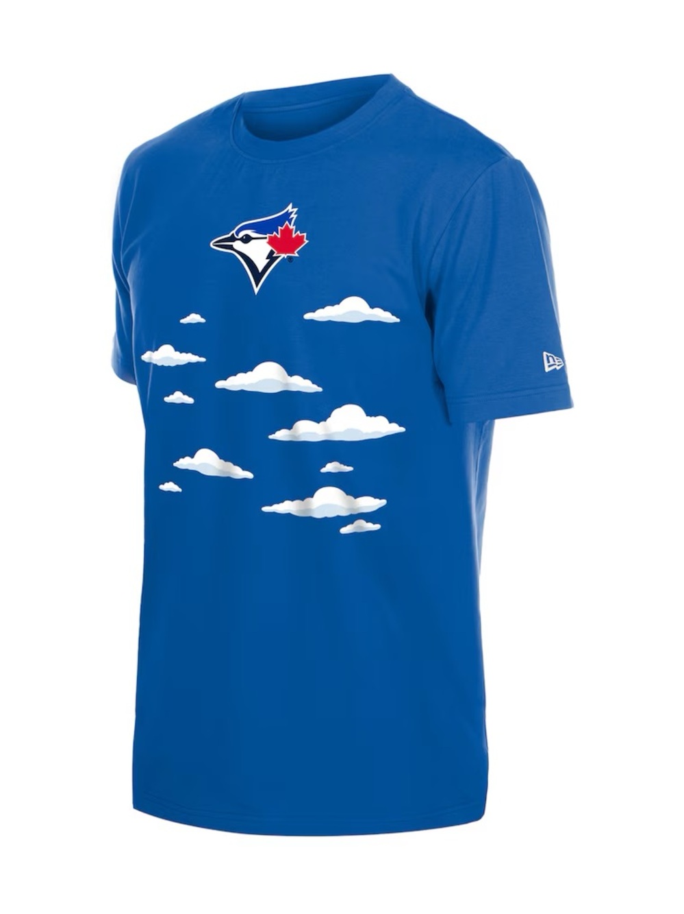 New Era Blue Toronto Blue Jays Cloud Graphic Tee